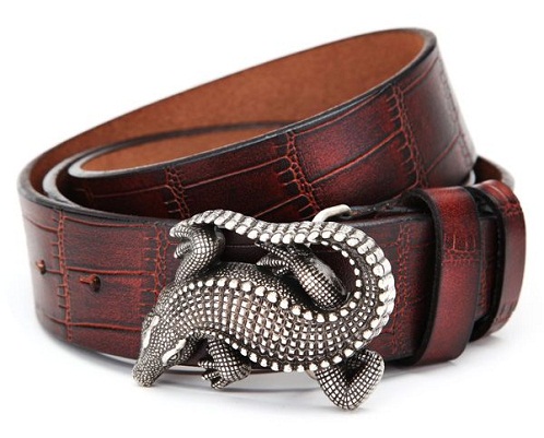 Reptile Style Belt for Jeans