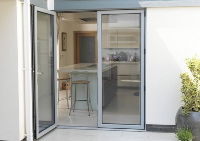 Aluminium Double Open Door