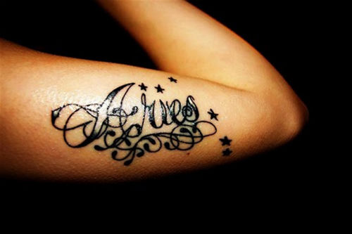 Lettering Tattoo on Hand