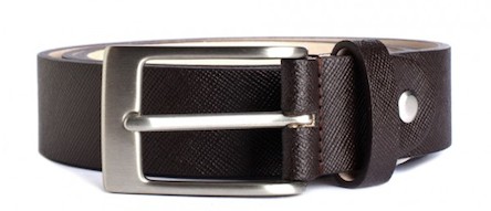 Minute Plaid Formal Belt