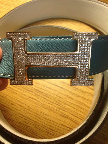 Diamond Buckle Women Belt