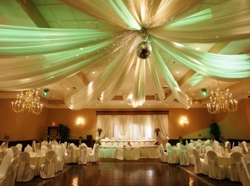 Hall Decoration with Lightings