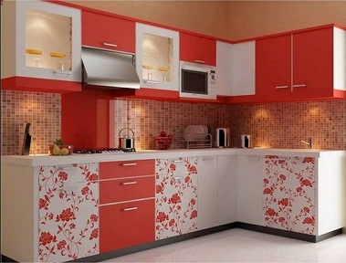 Printed Italian kitchen design