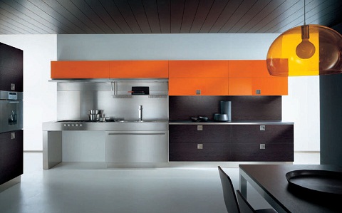 Minimalist Italian kitchen design