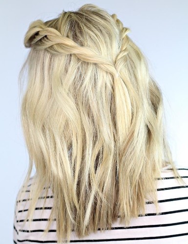 the back braid