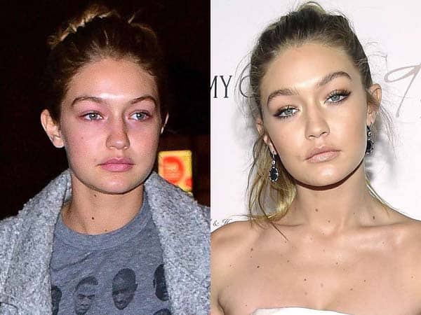 Gigi Hadid without makeup 11