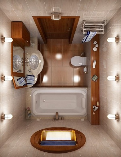 Compact luxury Bathroom