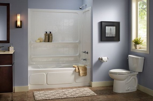 Compact Bathtub bathroom Design