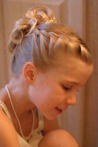 Wedding Flower Girl Hairstyles