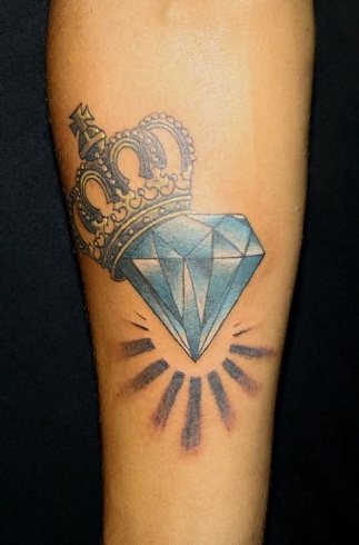 Marvellous Queen Tattoo Design