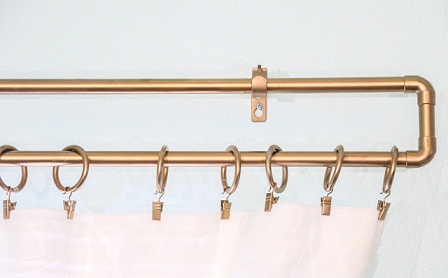 Copper Hook Bracket