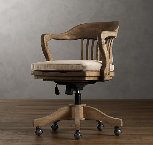 Wooden Office Chair