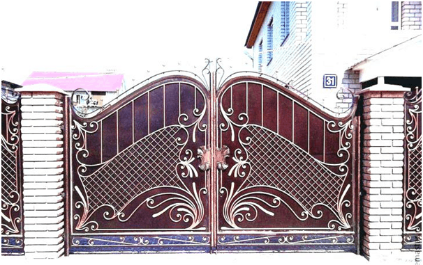 Fancy Steel Gate