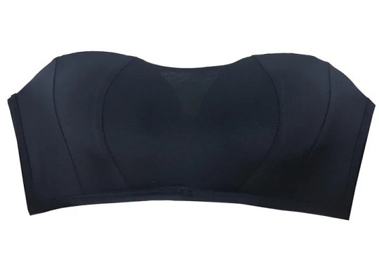 Strapless Padded Cotton Bra