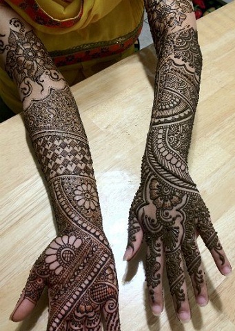 extended-bridal-arm-mehndi-design-14