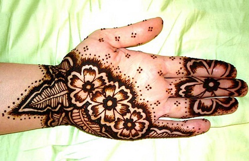 Contemporary Palm Mehndi