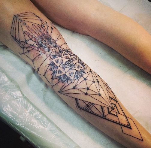 Combination Dot Tattoo