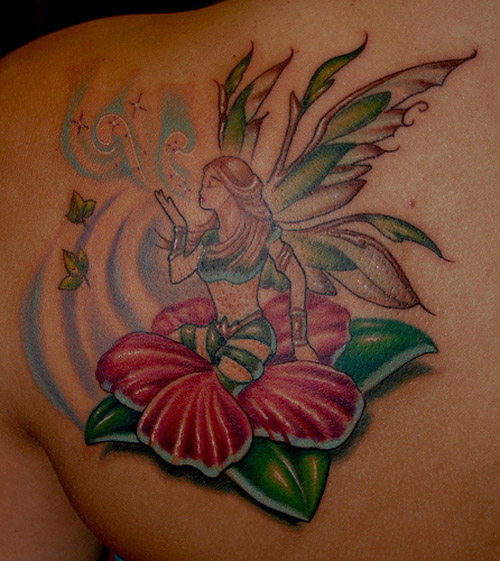 Natural Fairy Tattoo