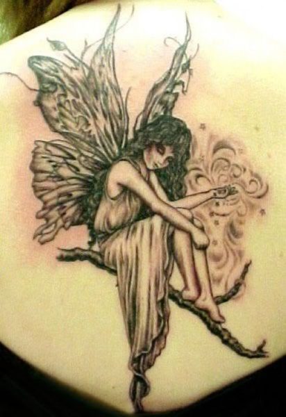 Tribal Fairy Tattoo