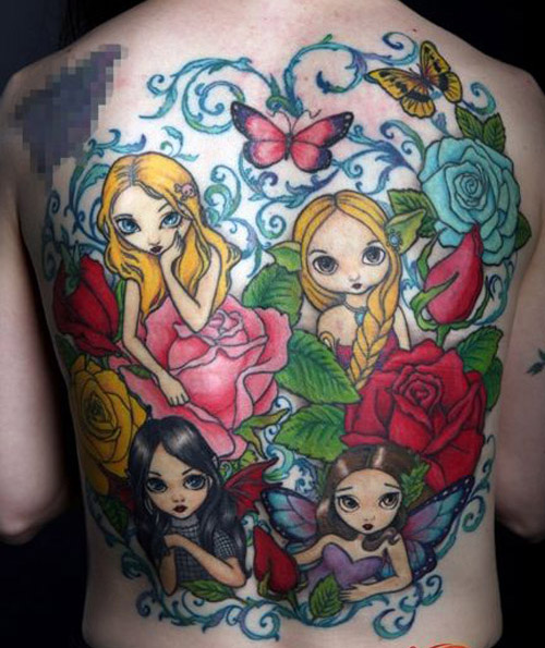 World of Fairies Fairy Tattoo