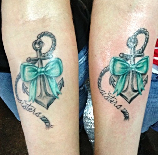 Anchor Sibling Tattoos