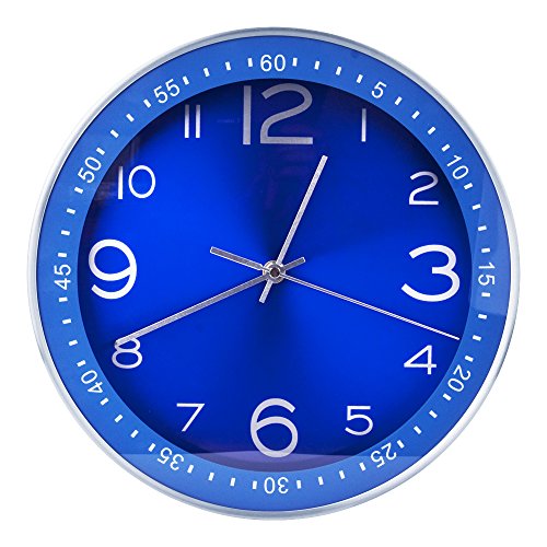 Silent Metal Wall Clock