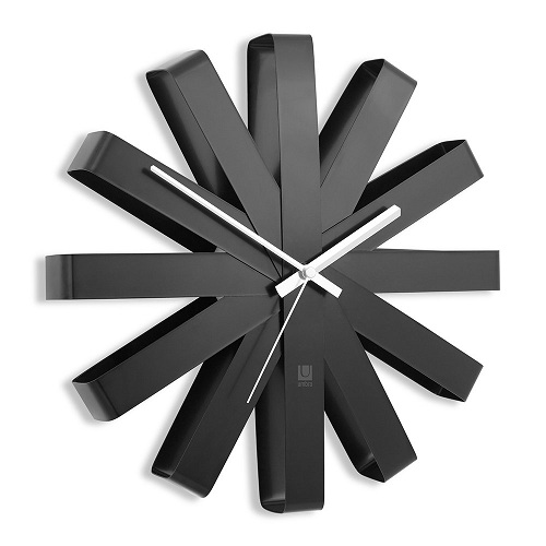 Ribbon Modern Wall Clock