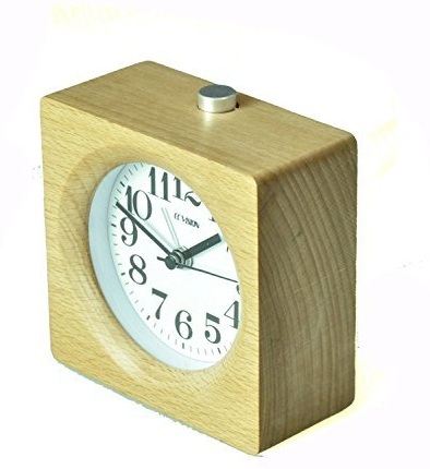 Retro Wooden Alarm Clock