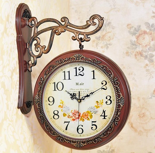 Vector Vintage Wall Clock