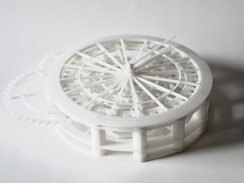 3D Printed Mechanical Clock