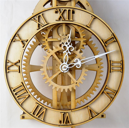 Wooden Mechanical Clock