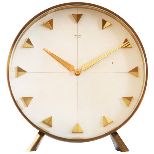 Brass Table Clock