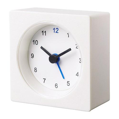 White Table Clock