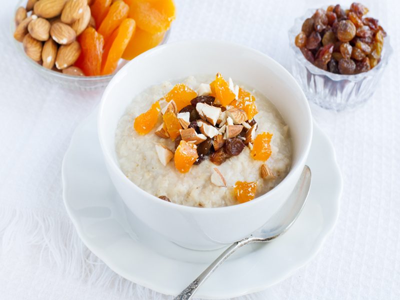 Dried Fruits with Milk