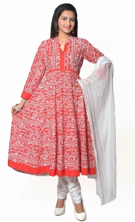 cotton-anarkali