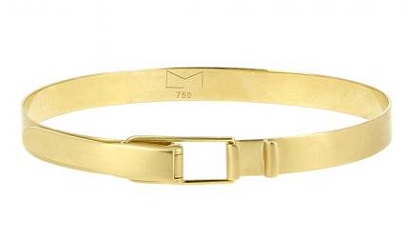 Dual Lock Gold Belt for Men