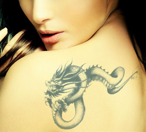 dragon tattoo designs for women