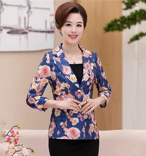 Floral Summer Blazer For Women