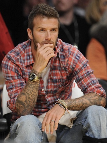 15 Stylish David Beckham Tattoo Designs I Fashion Styles