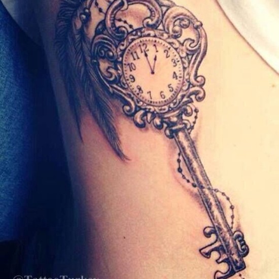 Key Tattoo Designs 6