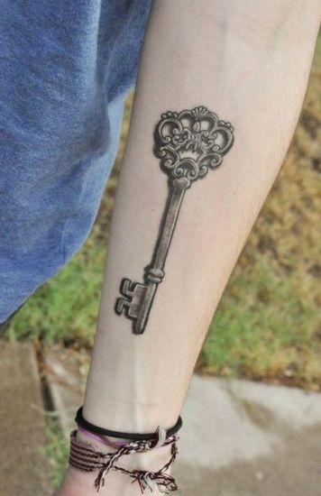 Key Tattoo Designs 7