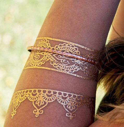 Temporary Jewelry Airbrush Tattoo Designs