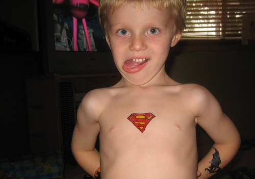 Superman Tattoo