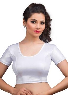 Plain Stretchable Blouse