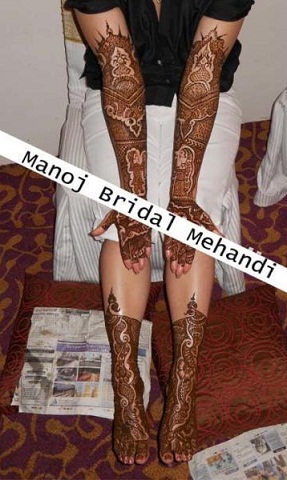 Best Mehndi Artists In India-Manoj