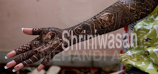 Best Mehndi Artists In India-A Shriniwasan