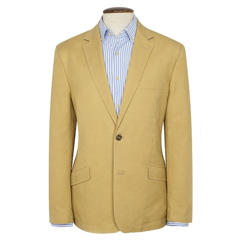 Cotton Linen Blazer For Men