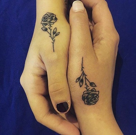 Friendship Flower Tattoo designs