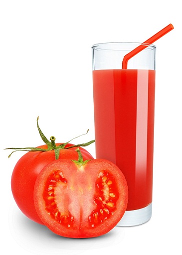 Tomato Juices for glowing skin