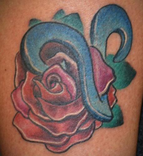 Virgo Tattoo Designs 7